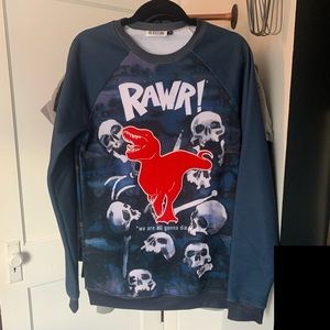 Lora Zombie HEROTIME Dino Sweatshirt XS